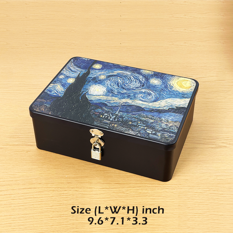 #01029 Metal Box with Mini Lock