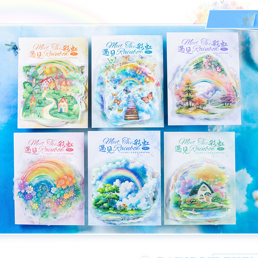 #02029 Meet the Rainbow Sticker