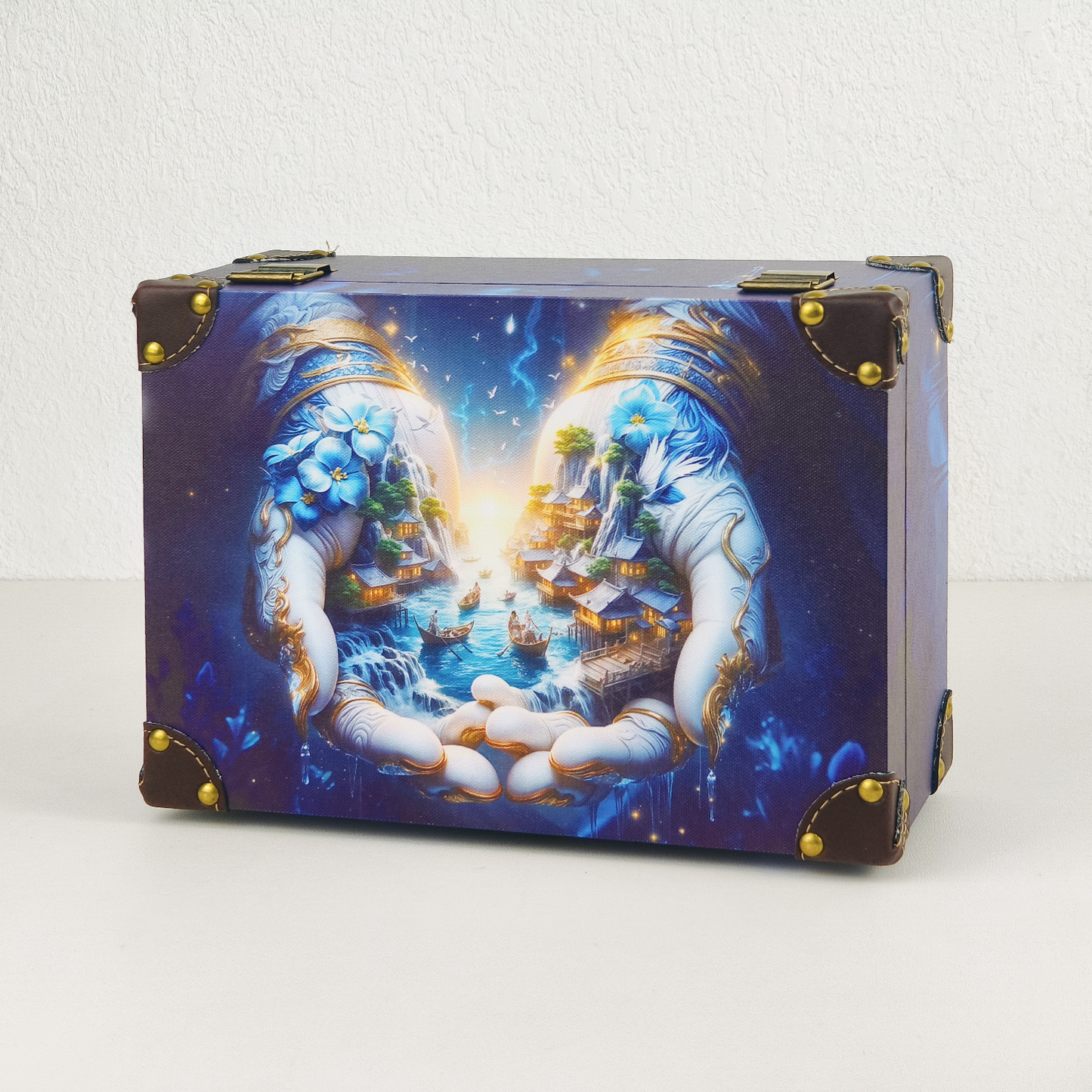 #01298 Customized Pattern Wooden Box