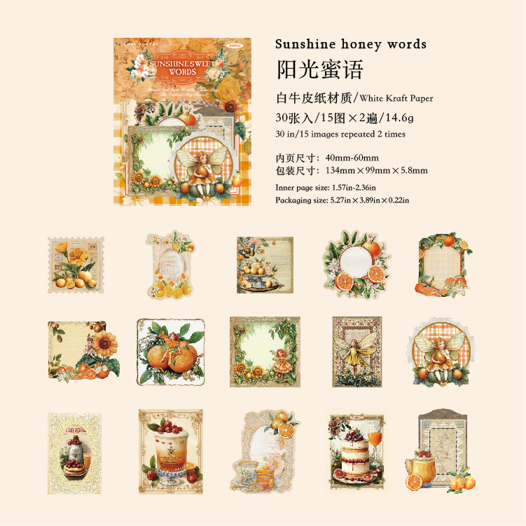 #02422 Fruit Orchard Series Sticker