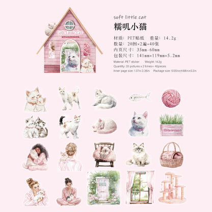 #02416 Home with Pet Series Sticker