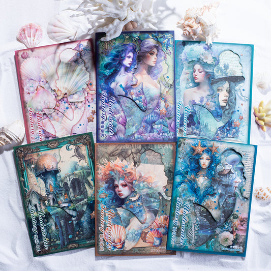 #02278 Magical Mermaid Series Material Paper