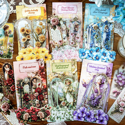 #02343 Flower Fairy Series Sticker