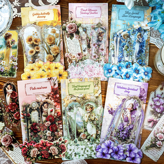 #02343 Flower Fairy Series Sticker