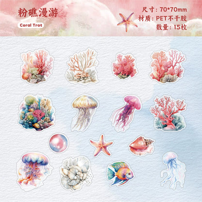 #02846 Ocean World Series Sticker