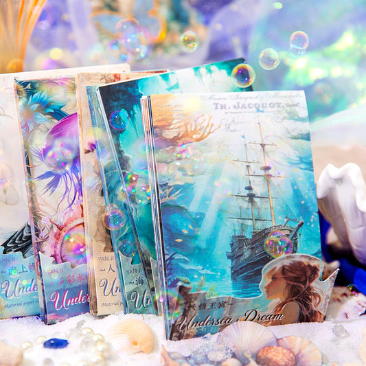 #02451 Ocean Dream Land Series Material Paper