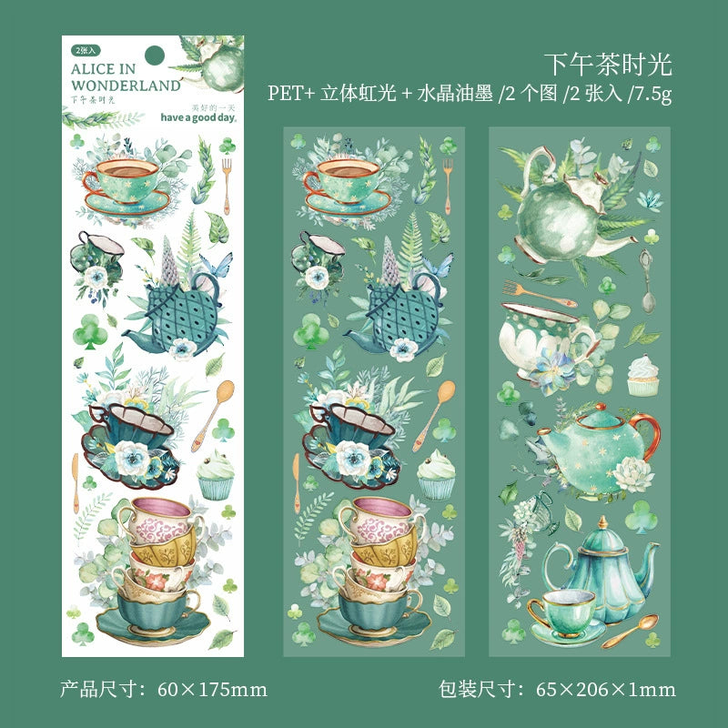 #02816 Fantasy Alice Series Sticker