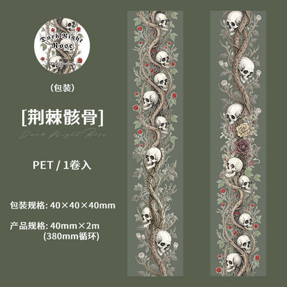 #03163 Gothic Flower  Series Tape