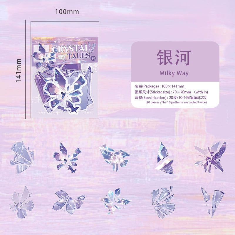 #02729 Crystal Tale Series Sticker