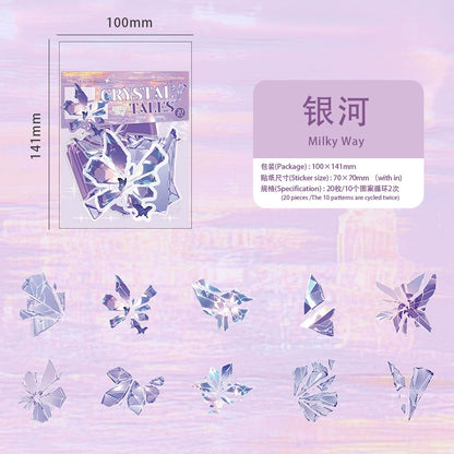 #02729 Crystal Tale Series Sticker