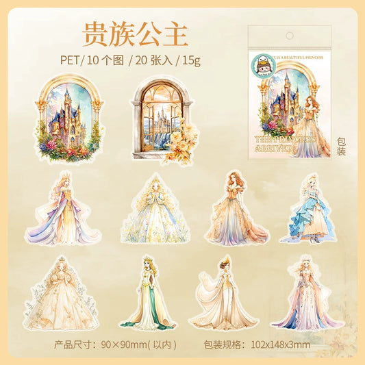 #02395 Beautiful Queen Series Sticker