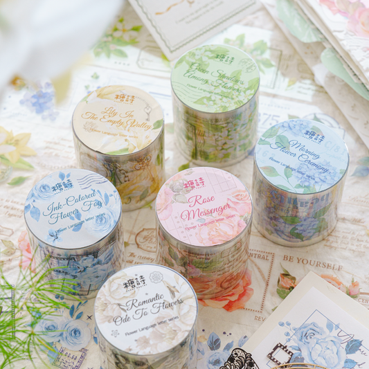 #03093 Flower Letter Series Tape