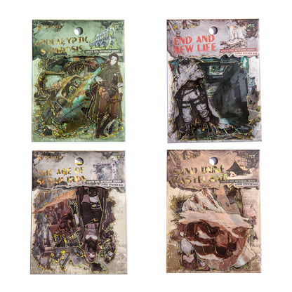 #02589 Scrap Iron Series Sticker