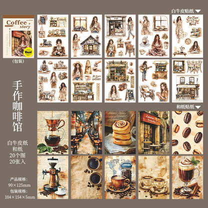 #02704 Coffe Story Series Sticker/Paper