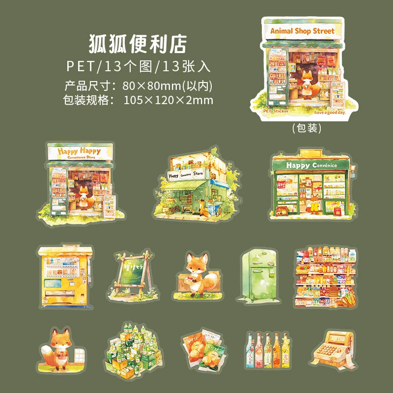#02881 Animal Shop Series Sticker