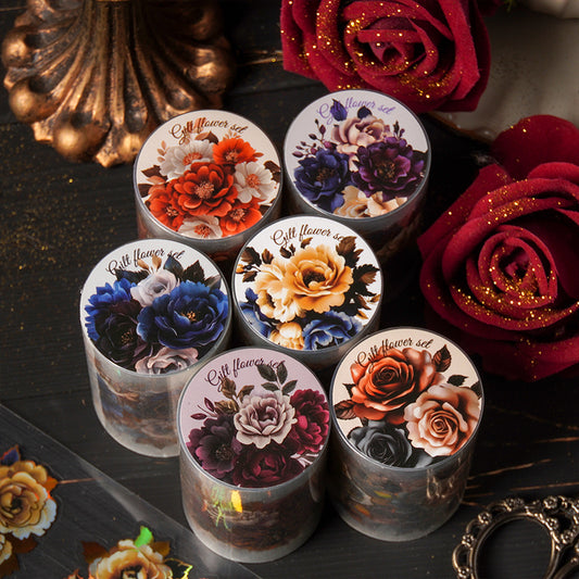 #03019  Gilded Flower Paper Series Tape