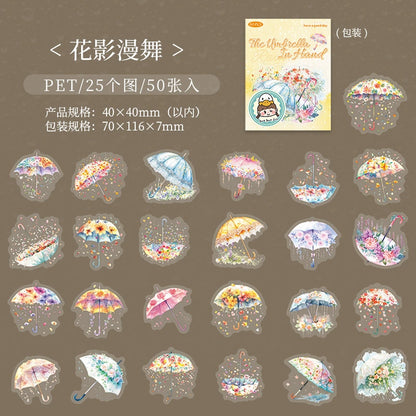 #02794 Fantasy Umberlla Series Sticker