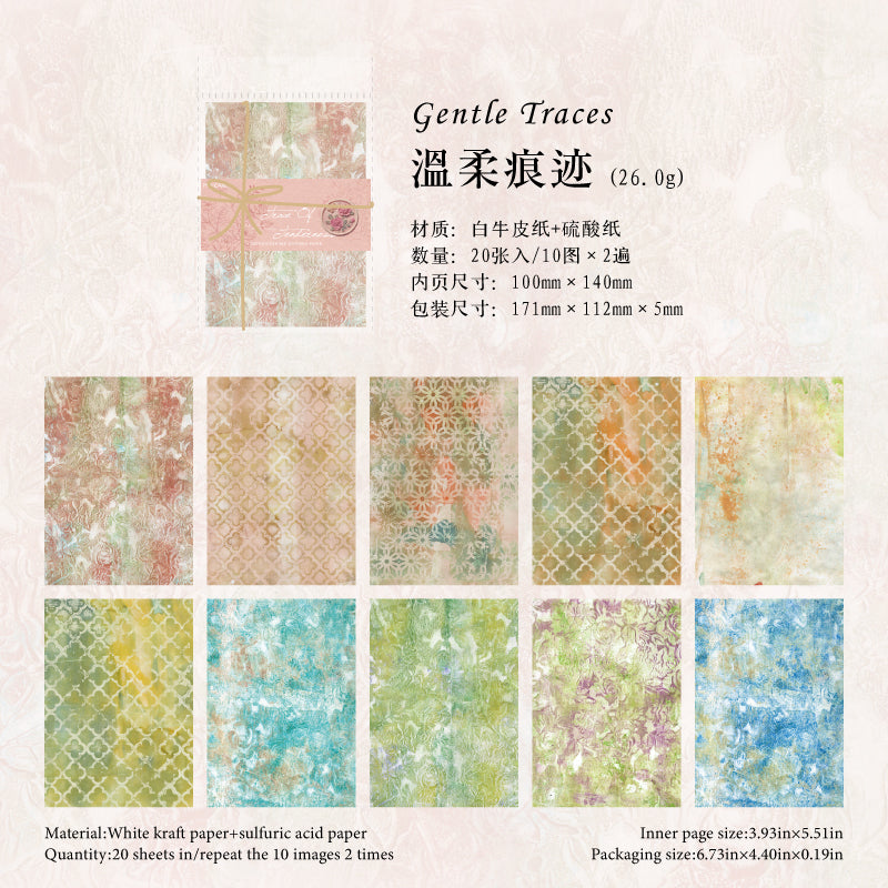 #02461 Vintage Color Series Material Paper