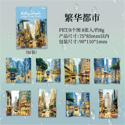 #02886 Scenery Series Sticker