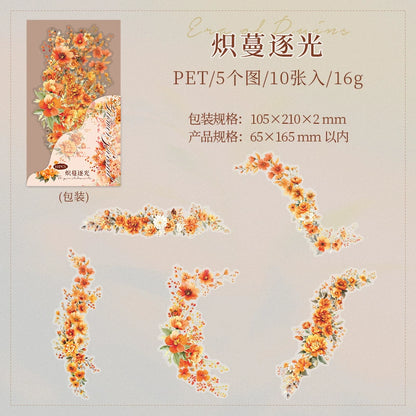#02921 Flower Branch Series Sticker