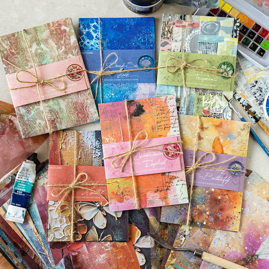#02461 Vintage Color Series Material Paper