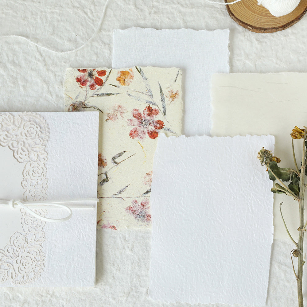 #02866 Flower Textured Series Paper