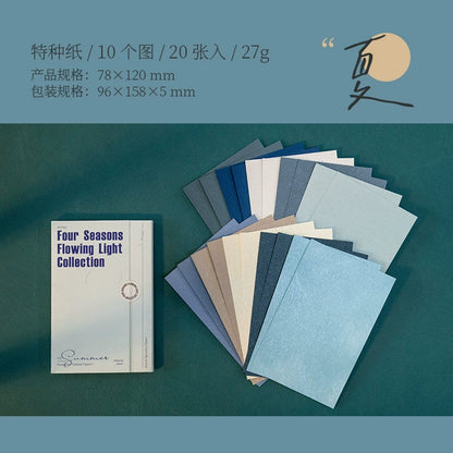#02763 Special Material Paper Series Sticker