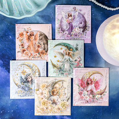 #02594 Dance on the Moon Series Sticker