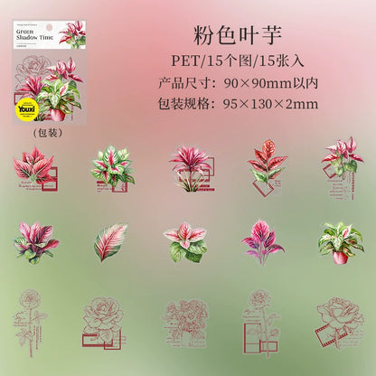 #02883 Greenery Series Sticker
