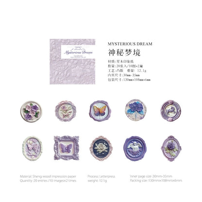 #02746 Fire Stamp Series Sticker
