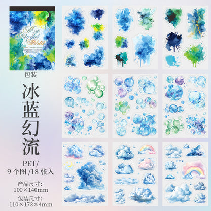 #02485 Washi World Series Sticker