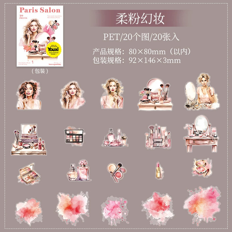 #02714 Paris Salon Series Sticker