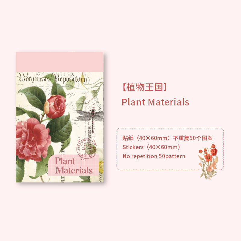 #02535 Peaful Time Series Sticker