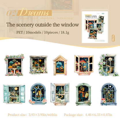 #02382 Dream Scenery Series Sticker
