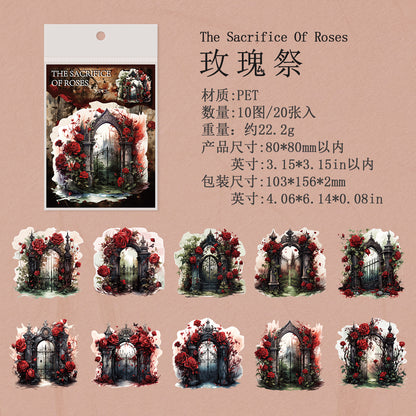 #02221 Story of Gothic Series Sticker