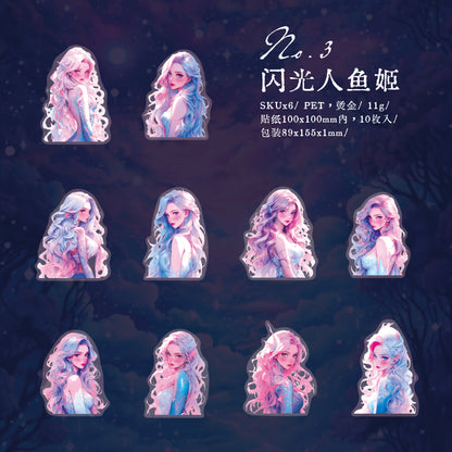 #02456 Star Fairy Series Sticker