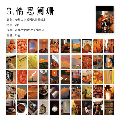 #02412 Life and Jounery Series Sticker