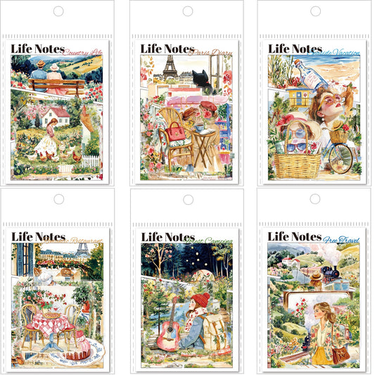#02463 Life Note Series Sticker