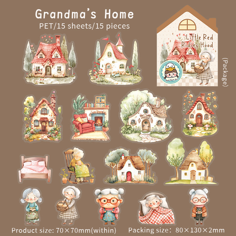 #02060 The Story of Little Red Riding Hood Sticker