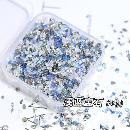 #05007 Junk Journal Colorful Gravel
