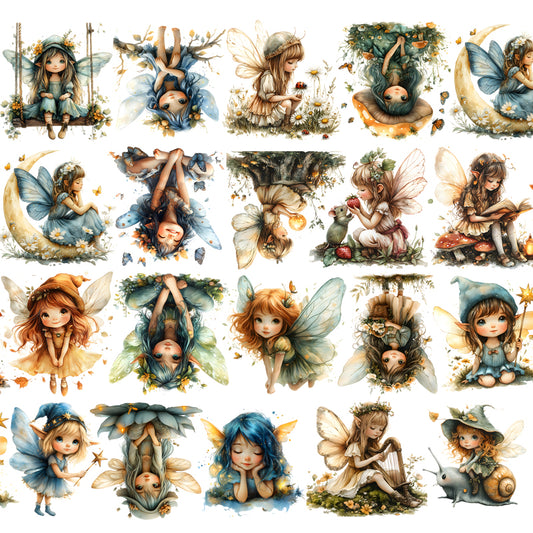 #03254 Customized PET Tape Cute Fairy