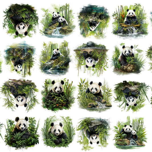 #03267 Customized PET Tape Panda Animal