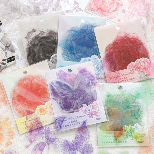 #02380 Mist Forest Series Sticker