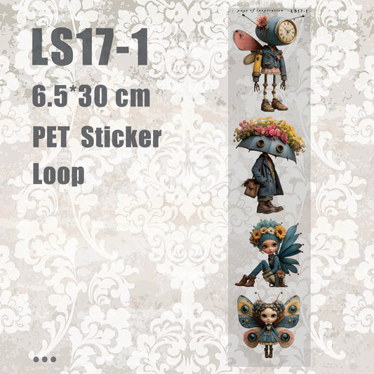 #LS17-1 S PET Sticker Loop