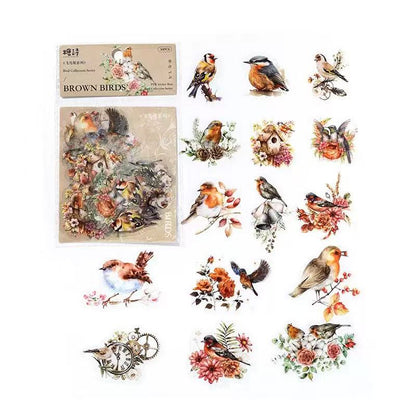 B3#02753 Bird Collection Series Sticker