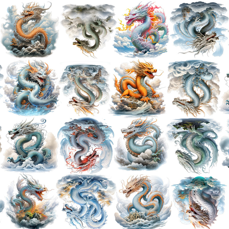 #03271 Customized PET Tape Chinese Dragon