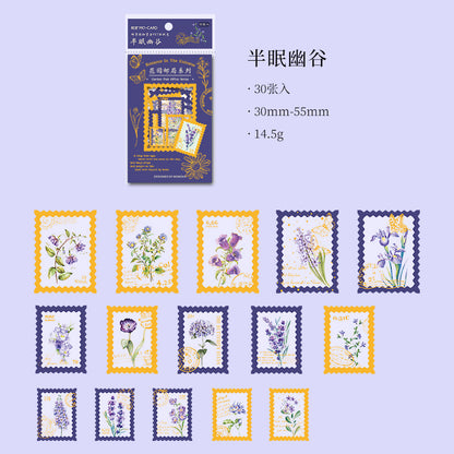 #02344 Golden Stamp Series Sticker