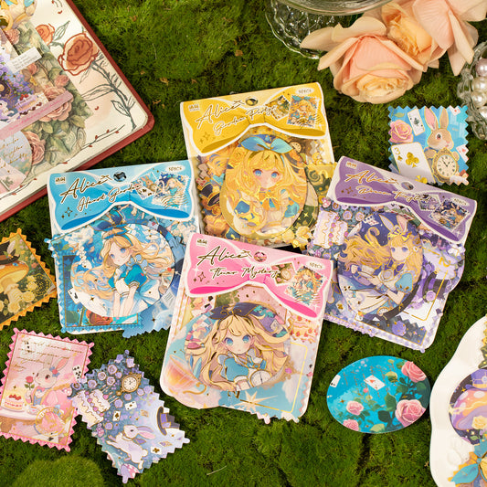 #02601 Alice Story Stamp Series Sticker