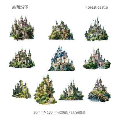 #02161 Story of Castle Series Sticker