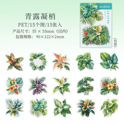 #02710 Natural Plant Series Sticker